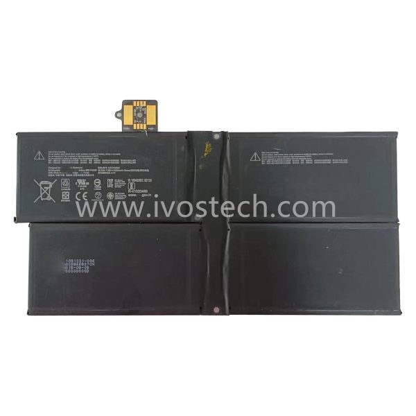 7.58V 39.79Wh G3HTA056H Battery Replacement for Microsoft Surface Pro X 1876 13'' Series