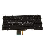 R8H75 0R8H75 US INTL Laptop Keyboard with Backlight Replacement for Dell Latitude 13 7370