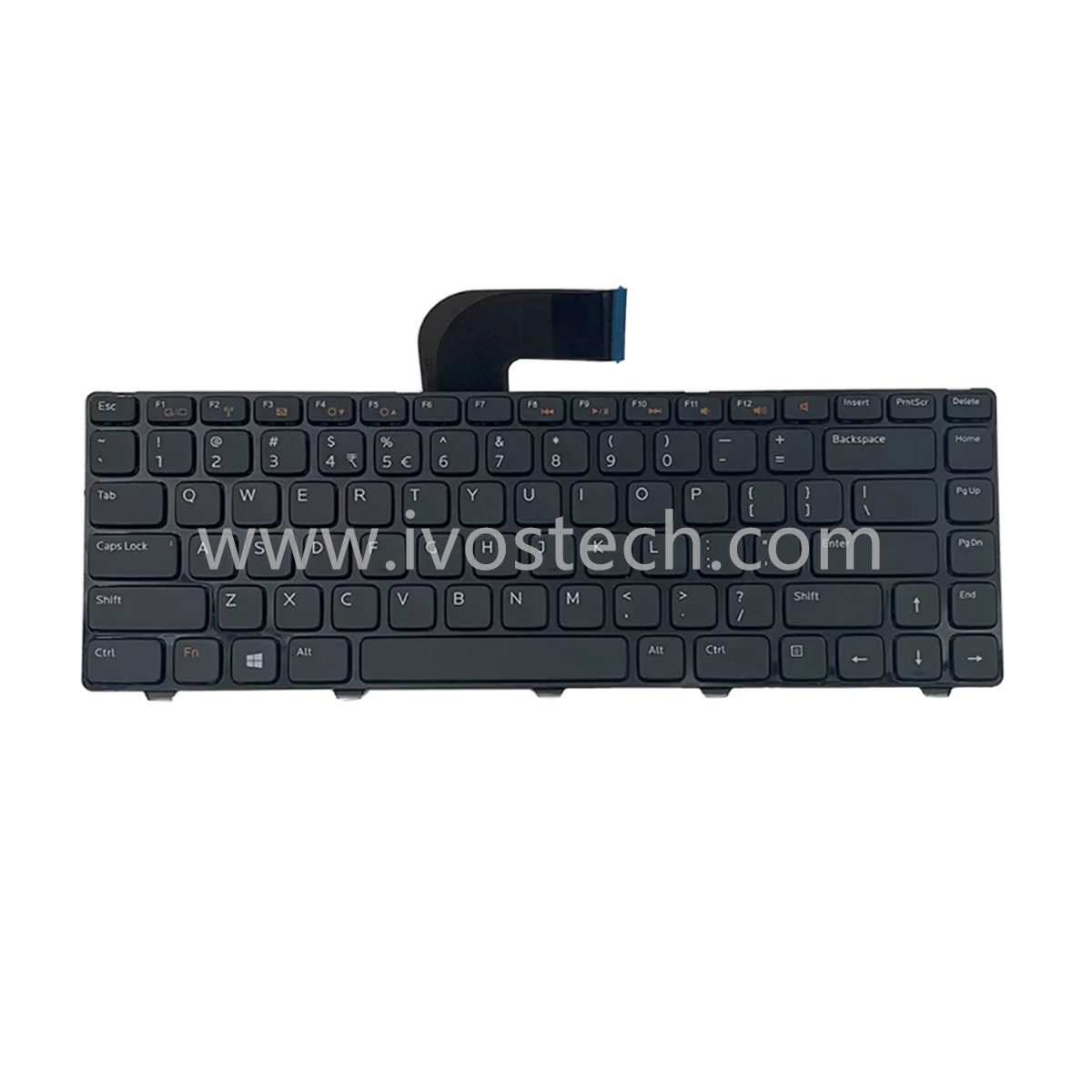 YK72P 0YK72P US INLT Laptop Keyboard Replacement for Dell Latitude 3330 / Inspiron 15R (5520) / N4110 / XPS L502X