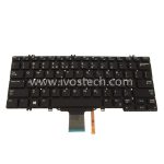 346TJ 0346TJ US INTL Laptop Keyboard with Backlight Replacement for Dell Latitude 5289 7280 5280 7380