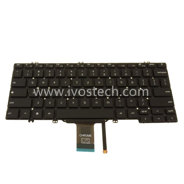 38W1K 038W1K Laptop Internal Keyboard with Backlight Replacement for Dell Latitude 5300 2-in-1