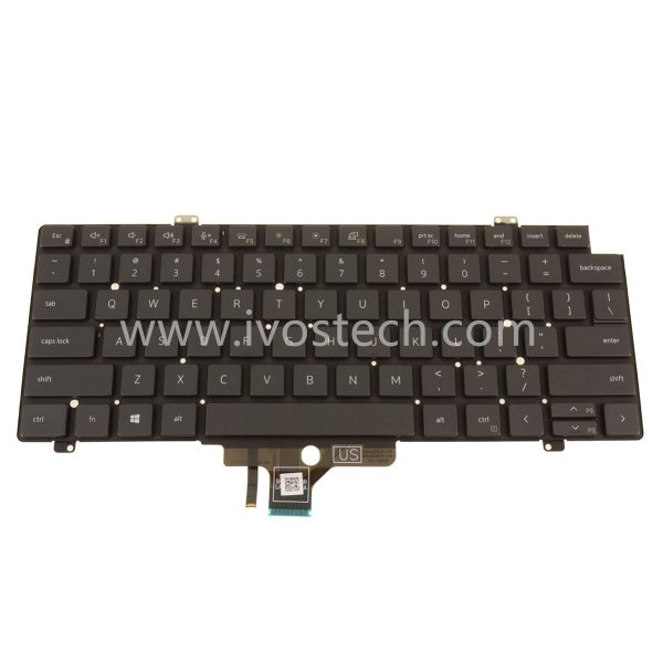 CW3R5 0CW3R5 Laptop Internal Keyboard with Backlight Replacement for Dell Latitude 5420 7420 7520