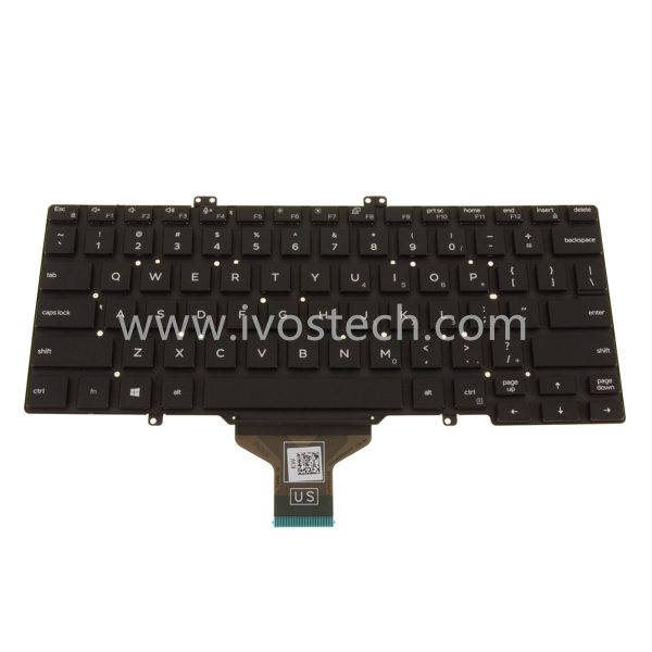 GY5TC 0GY5TC Laptop Internal Keyboard - Single Point - No BL - for Dell Latitude 5400 5401 5411 5410