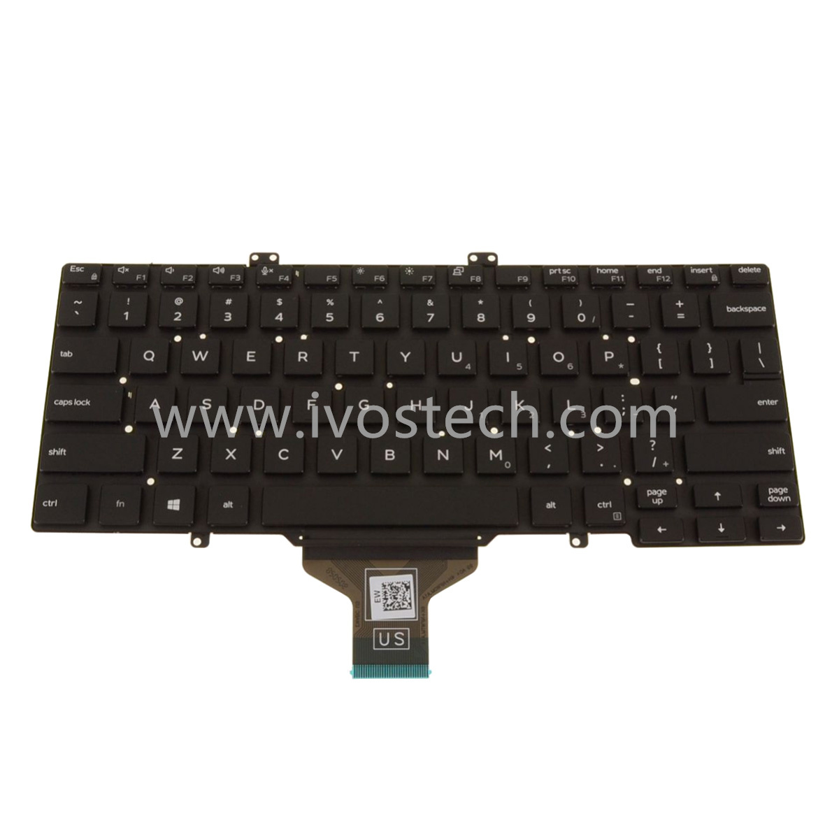 GY5TC 0GY5TC Laptop Internal Keyboard – Single Point – No BL – for Dell Latitude 5400 5401 5411 5410