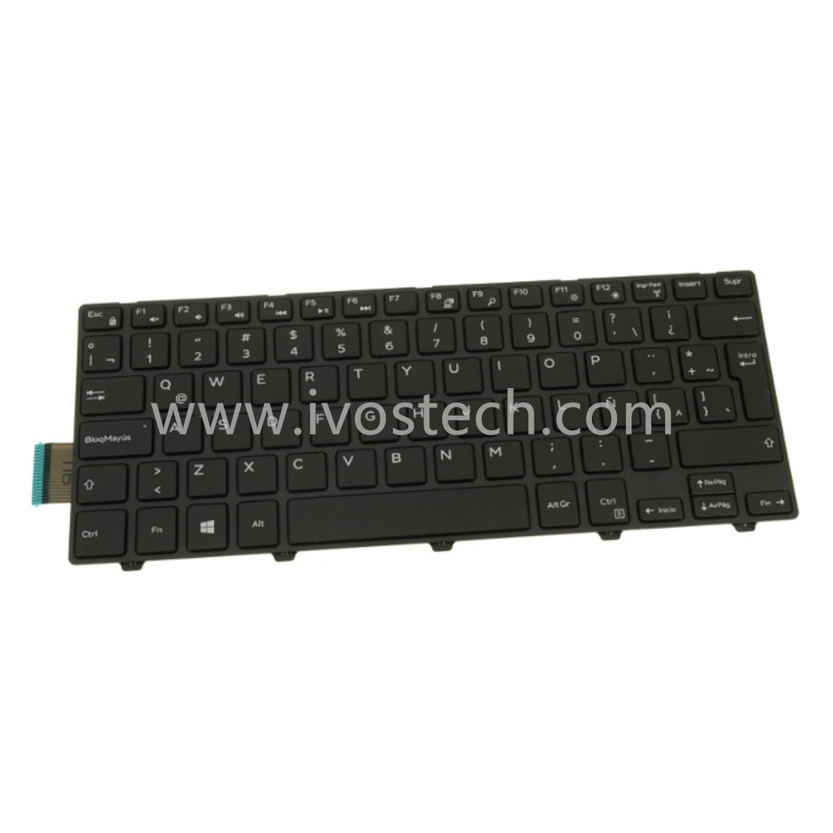 TCKCW 0TCKCW SPANISH Laptop Internal Keyboard Replacement for Dell Latitude 3460 Inspiron 14 3441