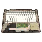 XX47C Y05MG Laptop Palmrest Upper Case Touchpad Assembly with Smart Card reader Replacement for Dell Latitude 5300 2-in-1